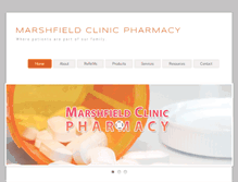 Tablet Screenshot of mclinicpharmacy.com